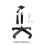 Cadeira B-ONE Giratória com Braços Reguláveis – Corino Preto – 31009 GSA MÓVEIS 17