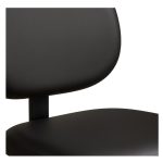 Cadeira Executiva LISA Base em “S” CROMADA – Corino Preto – 31015 GSA MÓVEIS 13