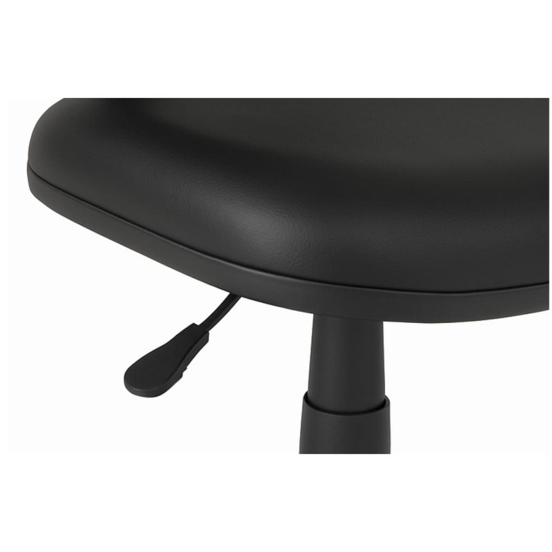 Cadeira Executiva LISA Giratória com Braços Reguláveis – Corino Preto – 31003 GSA MÓVEIS 5