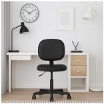 Cadeira Executiva LISA Giratória Sem Braços – Corino Preto – 31000 GSA MÓVEIS 17