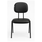 Cadeira Secretária 04 pés – Cor Preto – PMD – 31102 GSA MÓVEIS 12