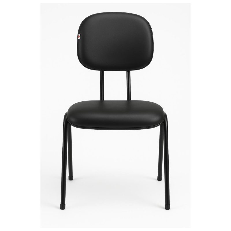Cadeira Secretária 04 pés – Cor Preto – PMD – 31102 GSA MÓVEIS 4