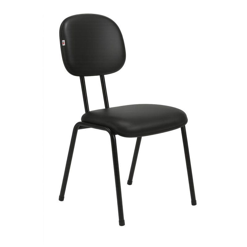 Cadeira Secretária 04 pés – Cor Preto – PMD – 31102 GSA MÓVEIS 2