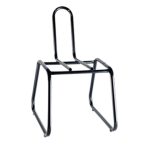 Cadeira Secretária Trapézio – Corino Preto – 31103 GSA MÓVEIS 13