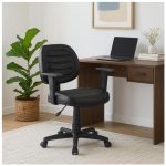 Cadeira Executiva COSTURADA Giratória com Braços Reguláveis – Corino Preto – 31005 GSA MÓVEIS 17