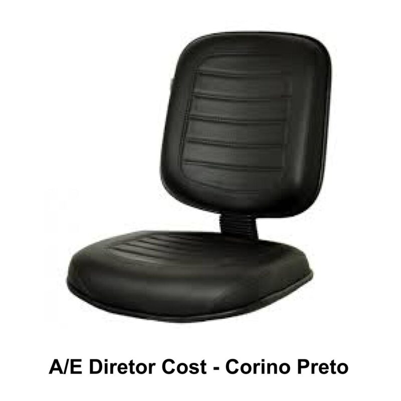 A/E Diretor Costurado GOMADA – Cor PRETA – 38002 GSA MÓVEIS 2