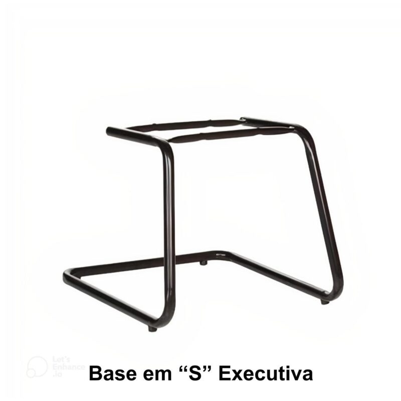 Base em “S” EXECUTIVA preta – PMD – 42209 GSA MÓVEIS 2