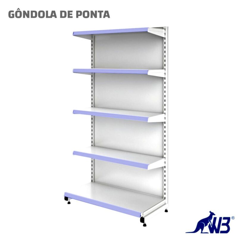 Ponta de Gôndola 1,62×0,90m 15009 GSA MÓVEIS 2