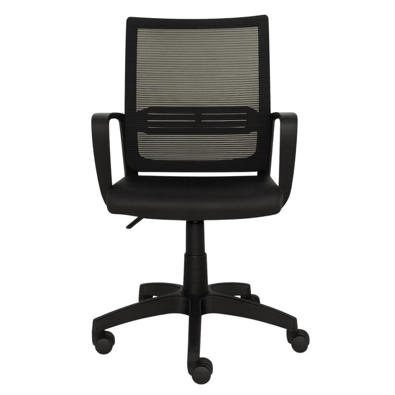 Cadeira de Escritório Diretor Tela MAYA c/ braço – Cor Preto – 34029 GSA MÓVEIS 4