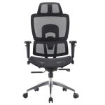 Cadeira de Escritório Presidente Tela ÉVORA – Cor Preto – 30065 GSA MÓVEIS 11