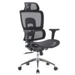 Cadeira de Escritório Presidente Tela ÉVORA – Cor Preto – 30065 GSA MÓVEIS 9