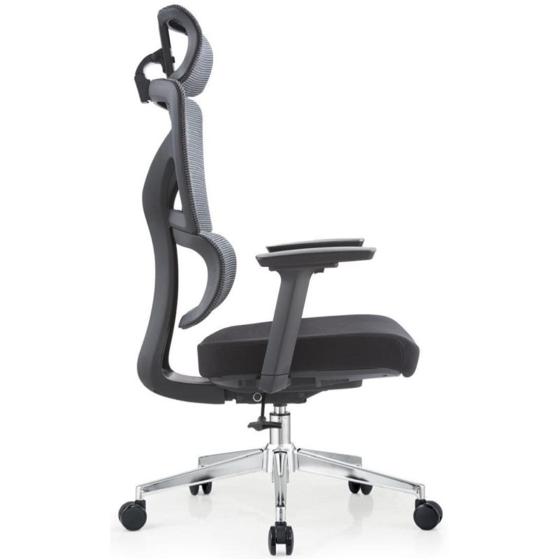Cadeira de Escritório Presidente Tela TITAN – Cor Preto – 30067 GSA MÓVEIS 3