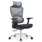 Cadeira de Escritório Presidente Tela TITAN – Cor Preto – 30067 GSA MÓVEIS 10