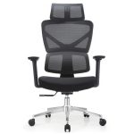 Cadeira de Escritório Presidente Tela TITAN – Cor Preto – 30067 GSA MÓVEIS 14