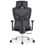 Cadeira de Escritório Presidente Tela TITAN – Cor Preto – 30067 GSA MÓVEIS 13