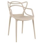 Cadeira Interlocutor ALLEGRA para Escritório ou Jantar – Polipropileno – Cor AREIA – 48009 GSA MÓVEIS 12