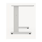 Mesa Escritório 0,80×0,60m – JOB – CINZA/CINZA – 43087 GSA MÓVEIS 9