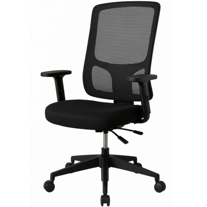 Cadeira de Escritório Tela PRYUS Back System – Cor Preto – 20099 GSA MÓVEIS 2