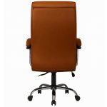Poltrona Presidente LUXO c/ mola Ensacada – COR CARAMELO – 30059 GSA MÓVEIS 13