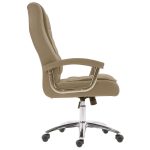 Poltrona Presidente LUXO c/ mola Ensacada – COR FENDI – 30061 GSA MÓVEIS 11