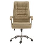 Poltrona Presidente LUXO c/ mola Ensacada – COR FENDI – 30061 GSA MÓVEIS 12
