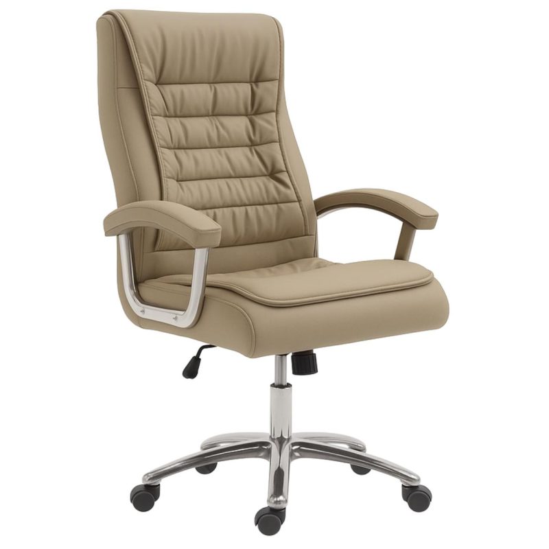 Poltrona Presidente LUXO c/ mola Ensacada – COR FENDI – 30061 GSA MÓVEIS 2