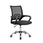 Cadeira de Escritório Tela TURYA c/ braço – Cor Preto – 34044 GSA MÓVEIS 10