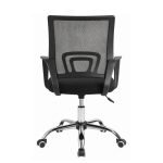 Cadeira de Escritório Tela TURYA c/ braço – Cor Preto – 34044 GSA MÓVEIS 12