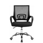 Cadeira de Escritório Tela TURYA c/ braço – Cor Preto – 34044 GSA MÓVEIS 13