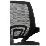 Cadeira de Escritório Tela TURYA c/ braço – Cor Preto – 34044 GSA MÓVEIS 15