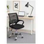 Cadeira de Escritório Tela TURYA c/ braço – Cor Preto – 34044 GSA MÓVEIS 17