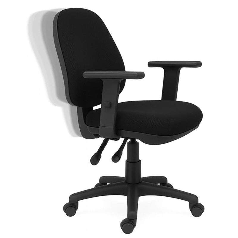 Cadeira de Escritório Ergonômica AXYS – Cor Preta – 20091 GSA MÓVEIS 2