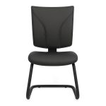 Cadeira de Escritório B-ONE Base em “S” Preta – Corino Preto – 31032 GSA MÓVEIS 11