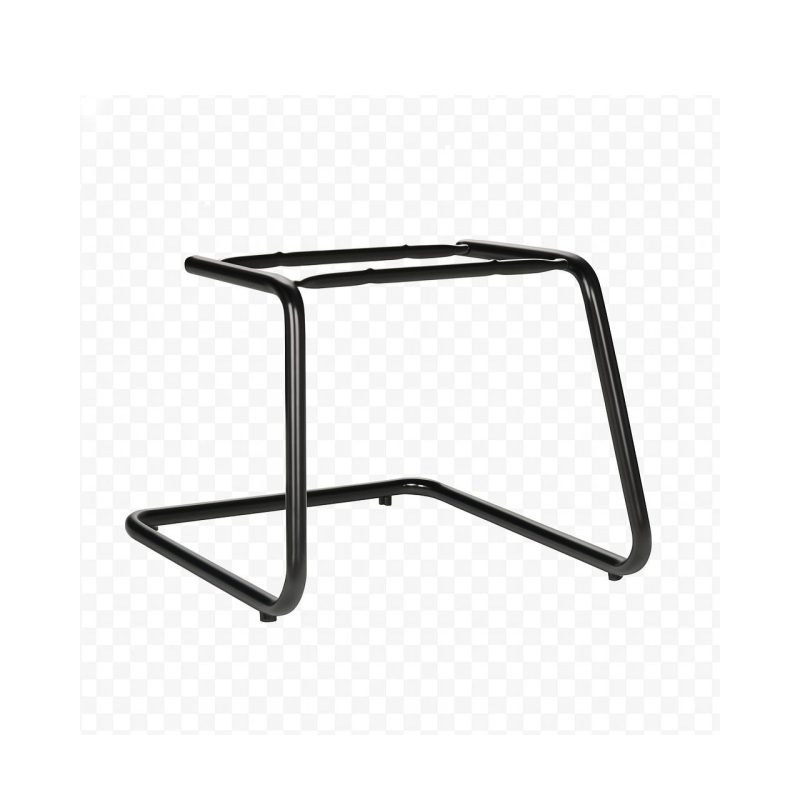 Cadeira de Escritório B-ONE Base em “S” Preta – Corino Preto – 31032 GSA MÓVEIS 8