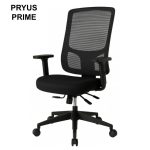 Cadeira de Escritório Tela Pryus PRIME com Regulagem Assento – Cor Preto – 20092 GSA MÓVEIS 10