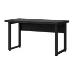 Mesa Escritório PÉ QUADRO – 1,20×0,60m – S/ Gavetas – PRETO / PRETO – 26001 GSA MÓVEIS 12