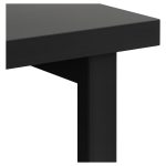 Mesa Escritório PÉ QUADRO – 1,20×0,60m – S/ Gavetas – PRETO / PRETO – 26001 GSA MÓVEIS 15