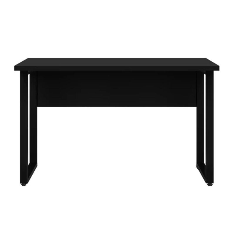 Mesa Escritório PÉ QUADRO – 1,50×0,60m – S/ Gavetas – PRETO / PRETO – 26002 GSA MÓVEIS 3