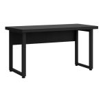 Mesa Escritório PÉ QUADRO – 1,50×0,60m – S/ Gavetas – PRETO / PRETO – 26002 GSA MÓVEIS 10