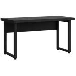 Mesa Escritório PÉ QUADRO – 1,70×0,70m – S/ Gavetas – PRETO / PRETO – 26003 GSA MÓVEIS 9