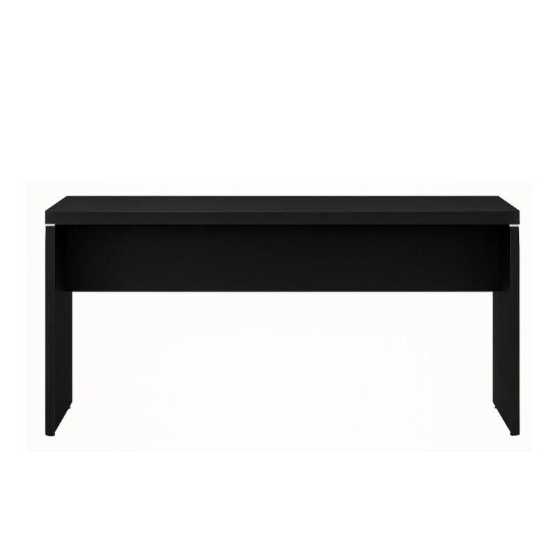Mesa Escritório 1,70×0,70m – S/ Gavetas – PRETO/PRETO – 26007 GSA MÓVEIS 4