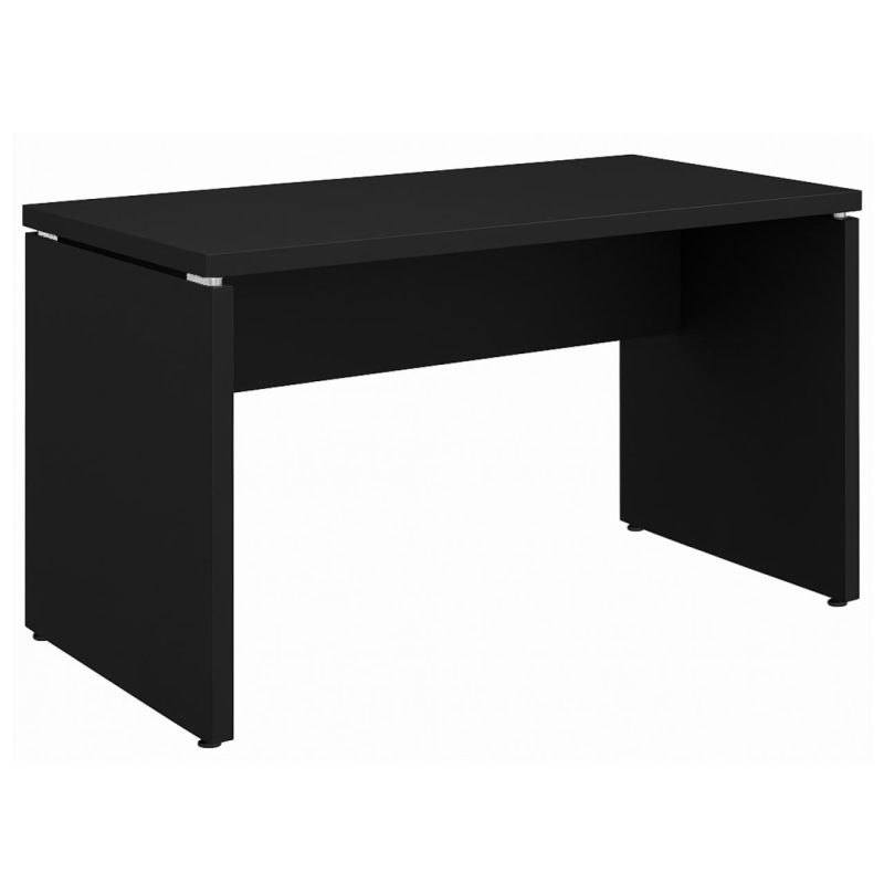 Mesa Escritório 1,70×0,70m – S/ Gavetas – PRETO/PRETO – 26007 GSA MÓVEIS 2