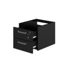 Gaveteiro suspenso – PRETO/PRETO – 26008 GSA MÓVEIS 6