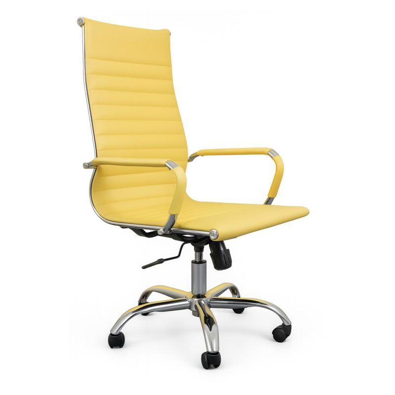 Cadeira Presidente Charles Eames Esteirinha PASTEL – 32723 GSA MÓVEIS 2