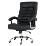 Poltrona LUXO IMPORTADA Concha Dupla Syncron – Couríssimo Preto – 30017 GSA MÓVEIS 13